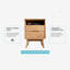 Table de chevet moderne Virelli
