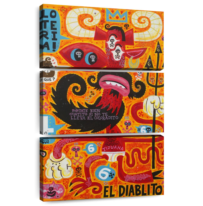 Kelan Loteria, 50" H x 32" W