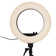 18 Inch DuoTone LED Vanity Studio Ring Light with Adjustable Studio Stand, Phone Holder and Accessories