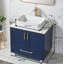 Ensemble de meuble-lavabo simple sur pied moderne 30 po Kearna-1811542513