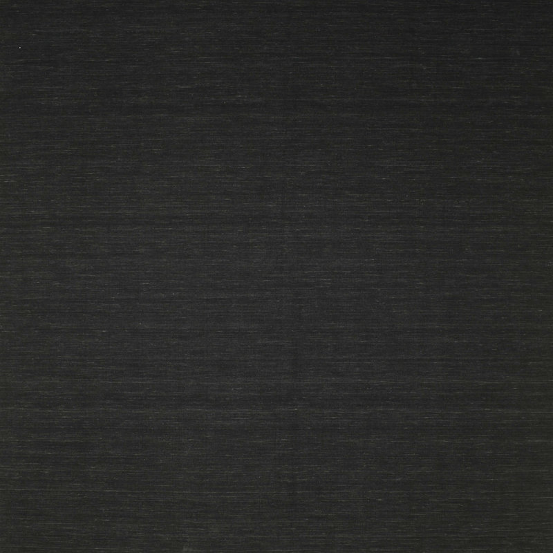 Tapis de zone noire contemporaine, Carré 5 pi