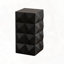 Mobilier de table d'appoint rétro en relief tridimensionnel
