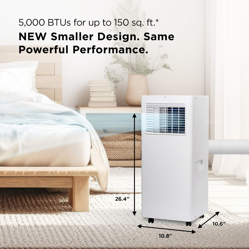 TCL 5,000 BTU Smart Portable Air Conditioner with Remote