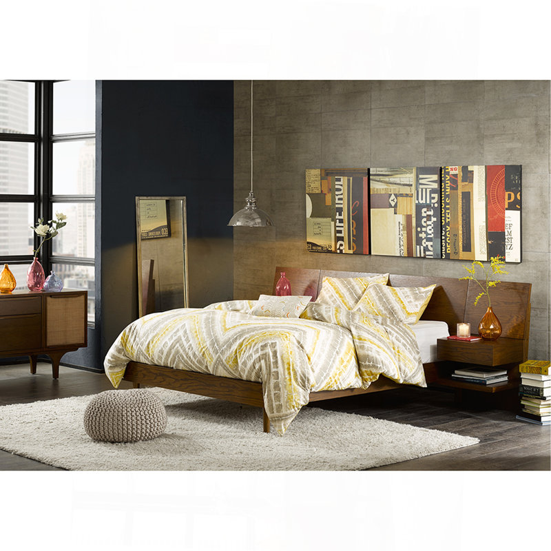 Clark King Bed With 2 Nighstand