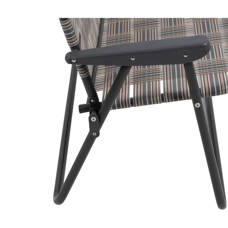 Chaise pliante en toile Lysha Camp & Go