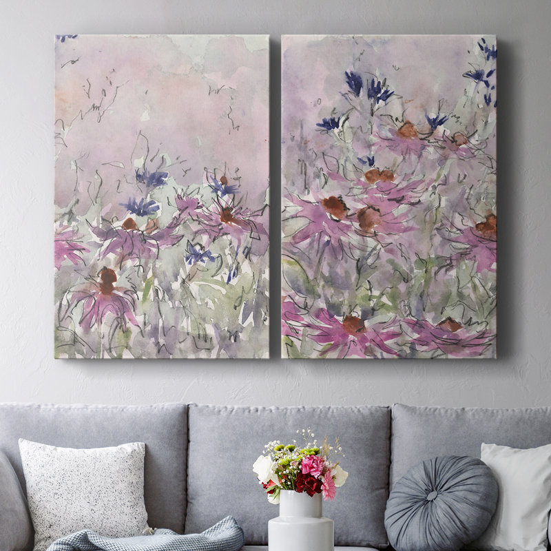Toile tendue avec motif floral I-Premium de Floral Entertainment, H 27 po x l 36 po