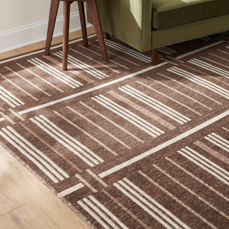 Rectangle Claudina Indoor/Outdoor Area Rug, Rectangle 5'3" x 7'