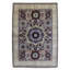 Hand Knotted Wool Area Rug in Beige