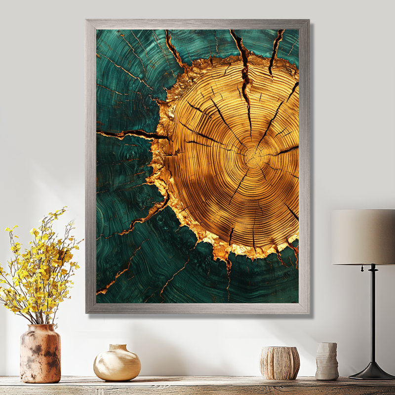 Goraud - Landscapes Canvas Art Print, H 32 po x l 16 po, Argent argent, Reproduction encadrée d'une seule photo