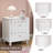 Dorlan 19.7“W Cute Cloud shape Nightstand-1072245483