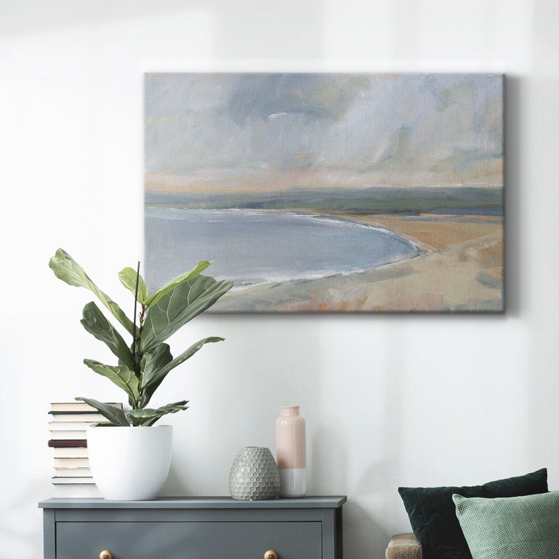 Coastal Study II-Gallery Wrapped Canvas, 12" H x 18" W