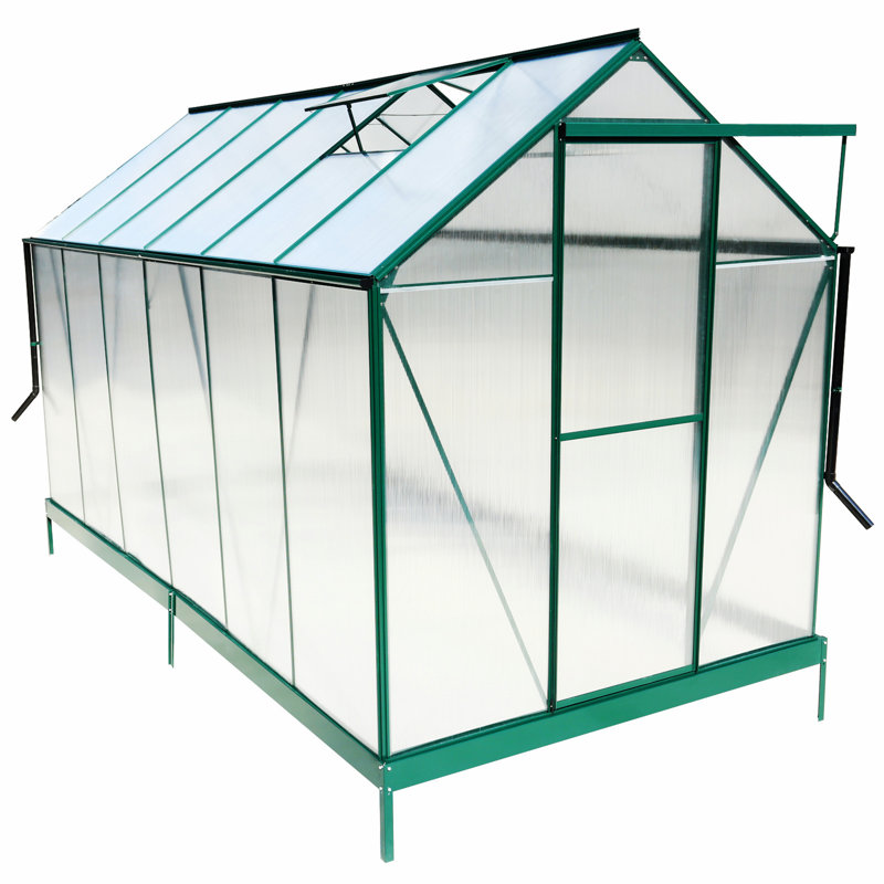Serre, Vert, H 96,8 po x l 75,2 po x P 147,2 po