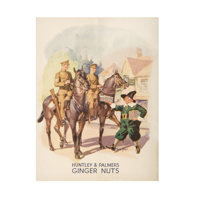 «English School Huntley and Palmers Ginger Nuts», art sur toile 1935, H 32 po x l 24 po