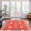 Tapis rouge Maleaha Gazni 8 pi 1 po x 9 pi 10 po