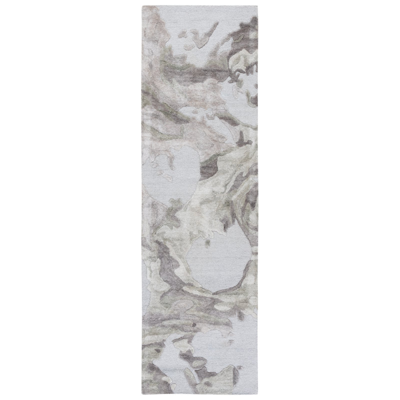 Fifth Avenue 505 Hand Tufted Performance Abstract Rug, Runner 2'3" x 8'