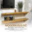 Asheboro 2 Piece Wood Floating Shelf-565005873-565797470
