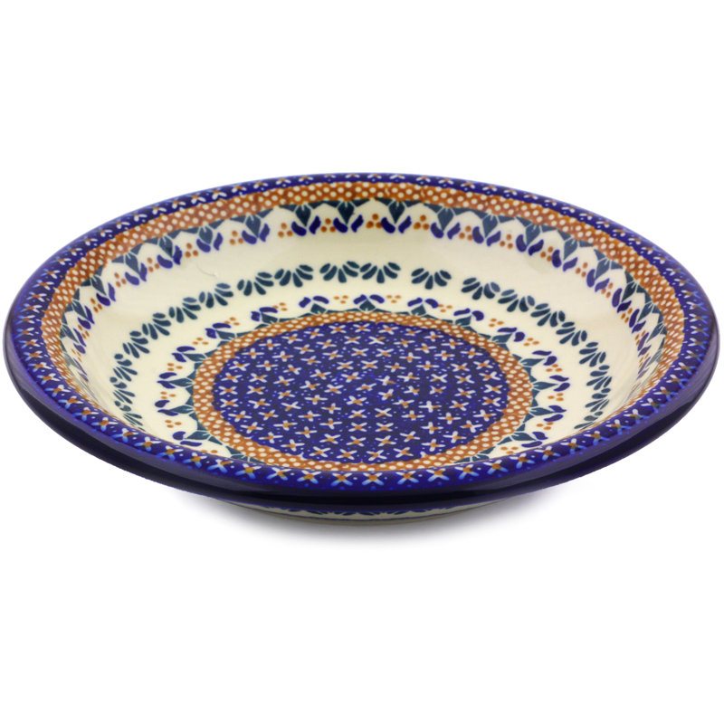 Polish Pottery Stoneware Pasta Bowl