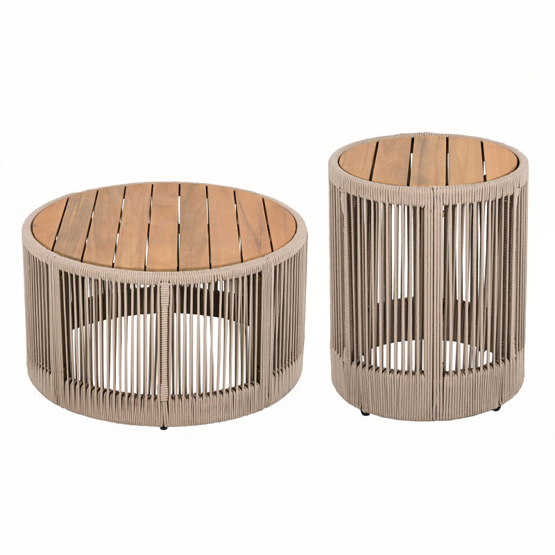 Tables de patio, Beige