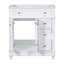 Meuble-lavabo simple sans comptoir