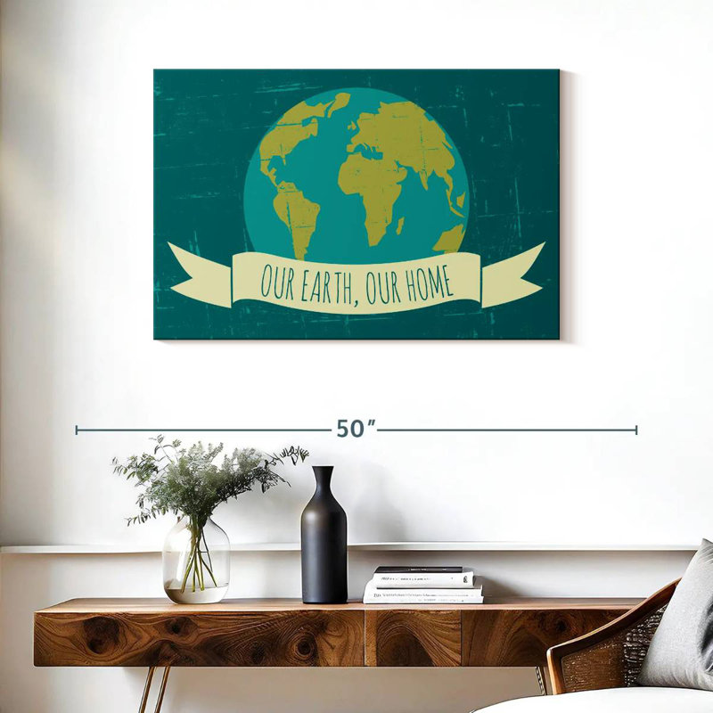 Our Earth Our Home, H 24 po x l 36 po