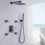 Système de douche complet avec valve brute