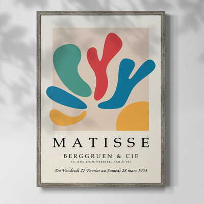 Matisse Cccxxxxi, reproduction d'art encadrée - bois massif