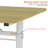 Adjustable Study Desk For Kids & Adults – Height-Adjustable, Multi-Purpose Home/Office Desk, Compact Design-1502718660-1502718658