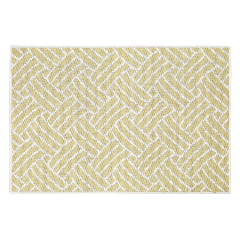Tapis de cuisine Lavesha, Beige