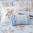 -Piece Bedding Sets, Blue Floral Twin/Twin XL Microfiber Farmhouse Bedroom