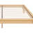 Solid Dry Bamboo Wood Platform Bed-1791587020
