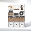 Tanvee 147.19cm H Media Shelves-652251404