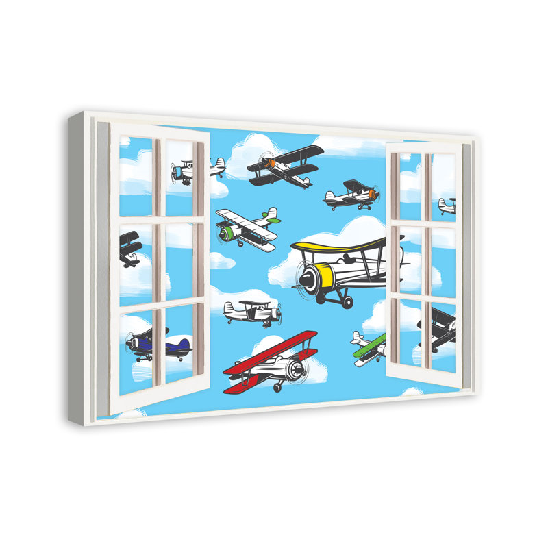 Art sur toile Laleia Planes, H 20 po x l 30 po x P 1,25 po