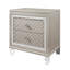 Table de chevet Cross Glam Champagne