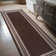 Quiogue Brown Non-Slip Area Rug