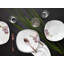 Square 62 Piece Porcelain Dinnerware Set - Service for 6