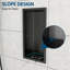Niche de douche en acier inoxydable 13 po x 7 po