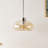 1 - Light Single Bowl Pendant