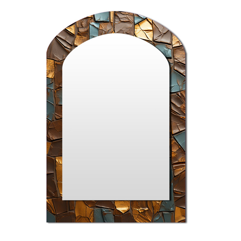 Tree Illusions Fantasy - Miroir mural moderne, 43 po x 33 po