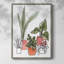 Reproduction encadrée HomeGrownII - bois massif