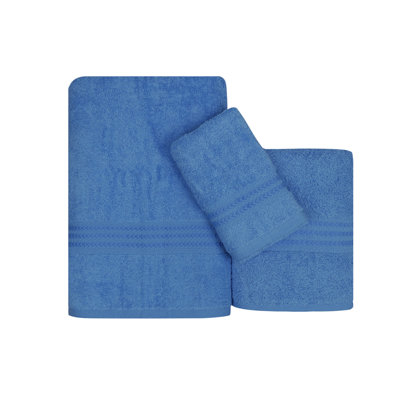 Ensemble de serviettes 3 pièces 100% coton