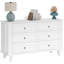 Commode à 6 tiroirs, largeur 47,2 pouces-205346905