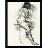 Nude Figure Sketches B Giclee Print by Soicher Marin Archives