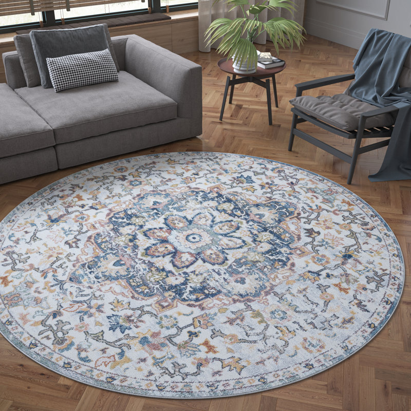Gwendolyn Indoor Rug, Round 7'10"