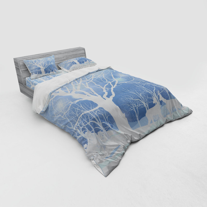 Rustic Polyester Duvet Cover, Queen Duvet Cover + 3 Additional Pieces
