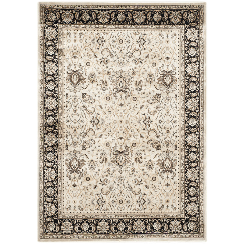 Tapis 100% viscose Petronella, Rectangle 6 pi 7 po x 9 pi 6 po
