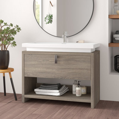 Ensemble de meuble-lavabo simple 40 po Ovando