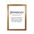 Honey Oak Frame is unavailable