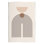 Stupell Industries Boho Cream Shapes Wall Plaque Art Design By LSR Design Studio