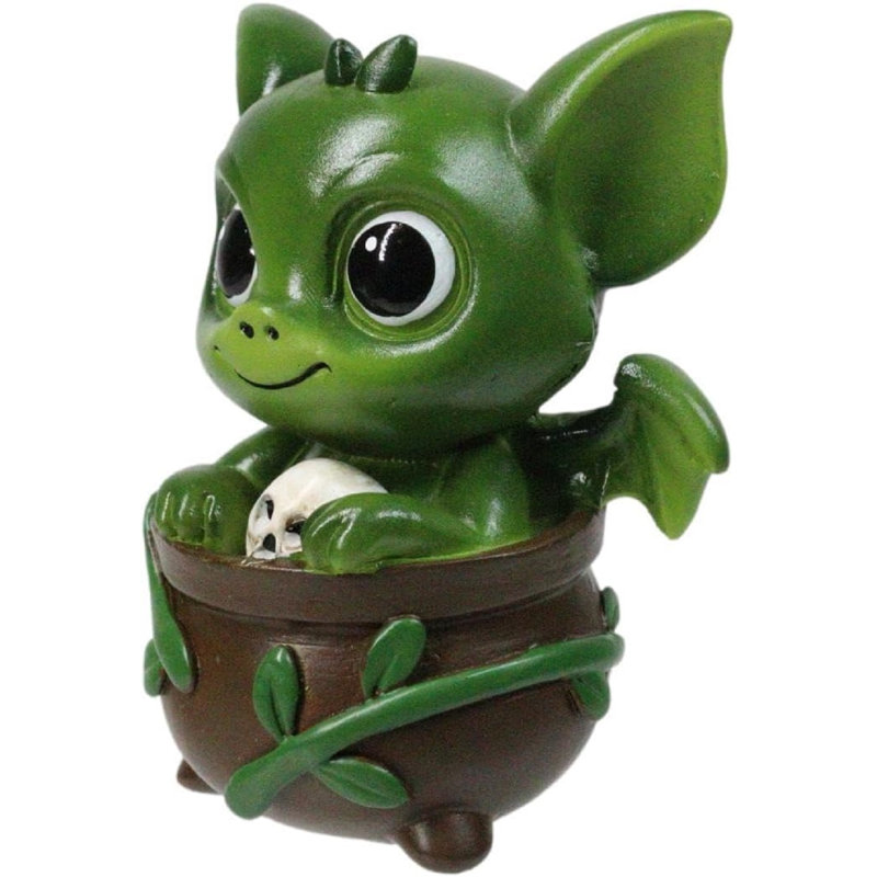 Ensemble de 6 petites figurines de potions Pion Pals dans un chaudron