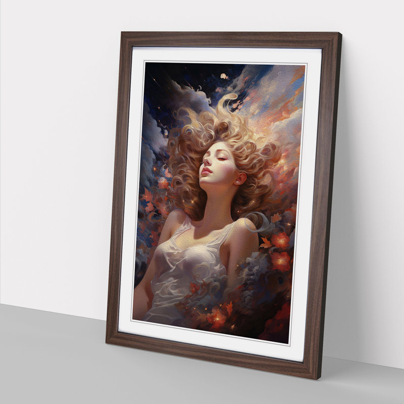 Galaxy Classicism - Framed Print, Walnut Framed, 64cm H x 46cm W